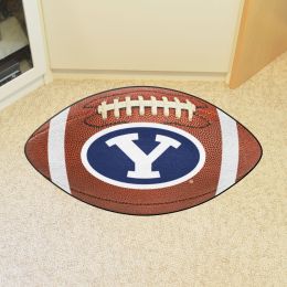 Brigham Young University Ball Shaped Area Rugs (Ball Shaped Area Rugs: Football)