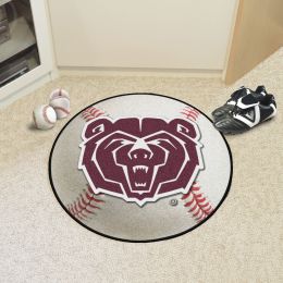 Missouri State University Ball Shaped Area Rugs (Ball Shaped Area Rugs: Baseball)