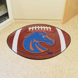 Boise State University Area Rugs - Nylon Ball Shaped (Ball Shaped Area Rugs: Football)