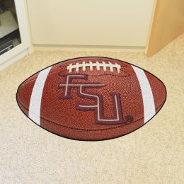 Florida State University Area Rugs - Nylon Ball Shaped (Ball Shaped Area Rugs: Football)