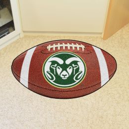 Colorado State University Rams Logo Ball Shaped Area Rugs (Ball Shaped Area Rugs: Football)