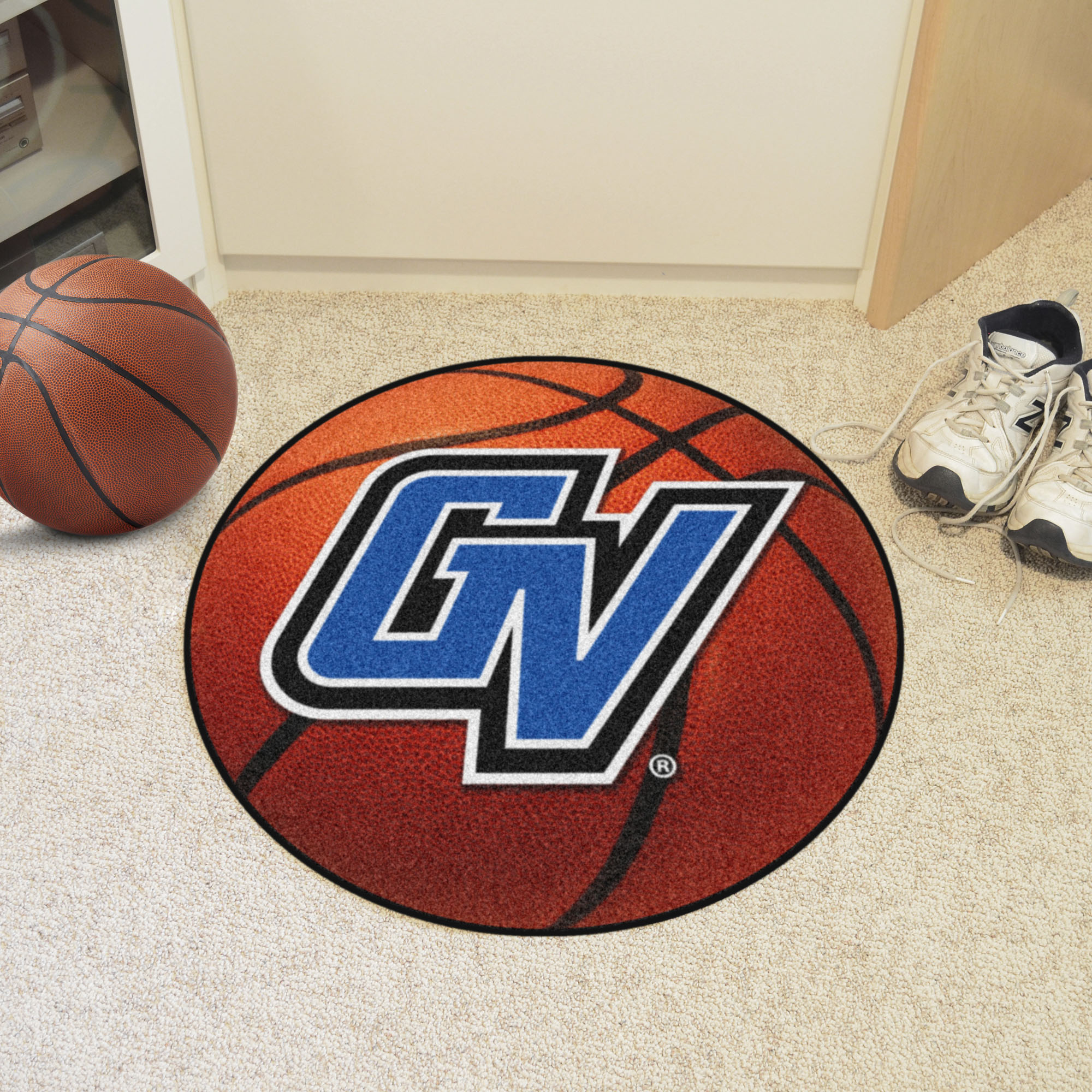Grand Valley State University Ball Shaped Area Rugs (Ball Shaped Area Rugs: Basketball)