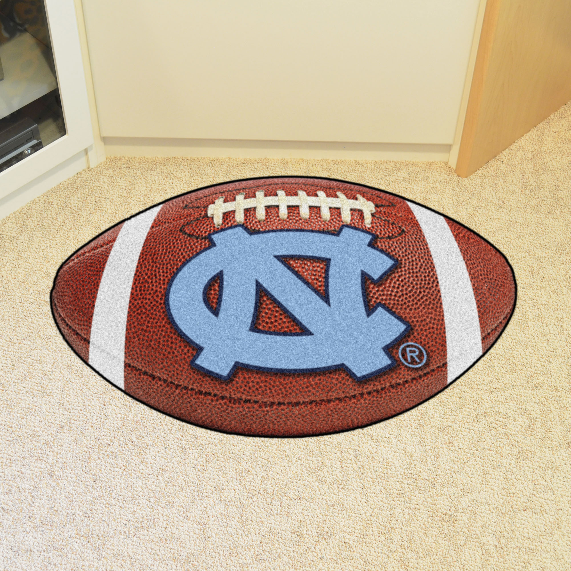 University of North Carolina Ball Shaped Area Rugs (Ball Shaped Area Rugs: Football)