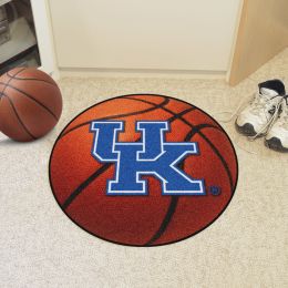 University of Kentucky Ball Shaped Area Rugs - UK Logo (Ball Shaped Area Rugs: Basketball)