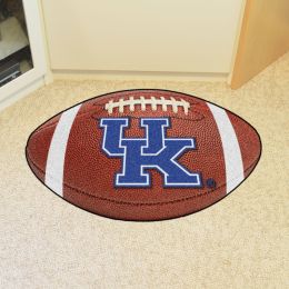 University of Kentucky Ball Shaped Area Rugs - UK Logo (Ball Shaped Area Rugs: Football)