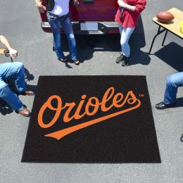 Baltimore Orioles Tailgater Mat â€“ 60 x 72 (Field & Logo: Logo or Mascot)