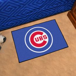 Chicago Cubs Starter Doormat â€“ 19 x 30 (Field & Logo: Logo or Mascot)