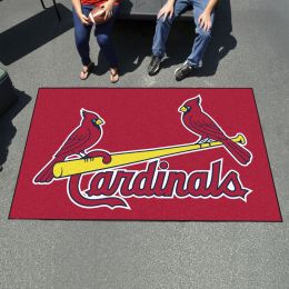 St. Louis Cardinals Outdoor Ulti-Mat - 60 x 96 (Field & Logo: Logo or Mascot)