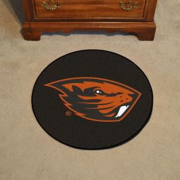 Oregon State University Ball Shaped Area rugs (Ball Shaped Area Rugs: Hockey Puck)