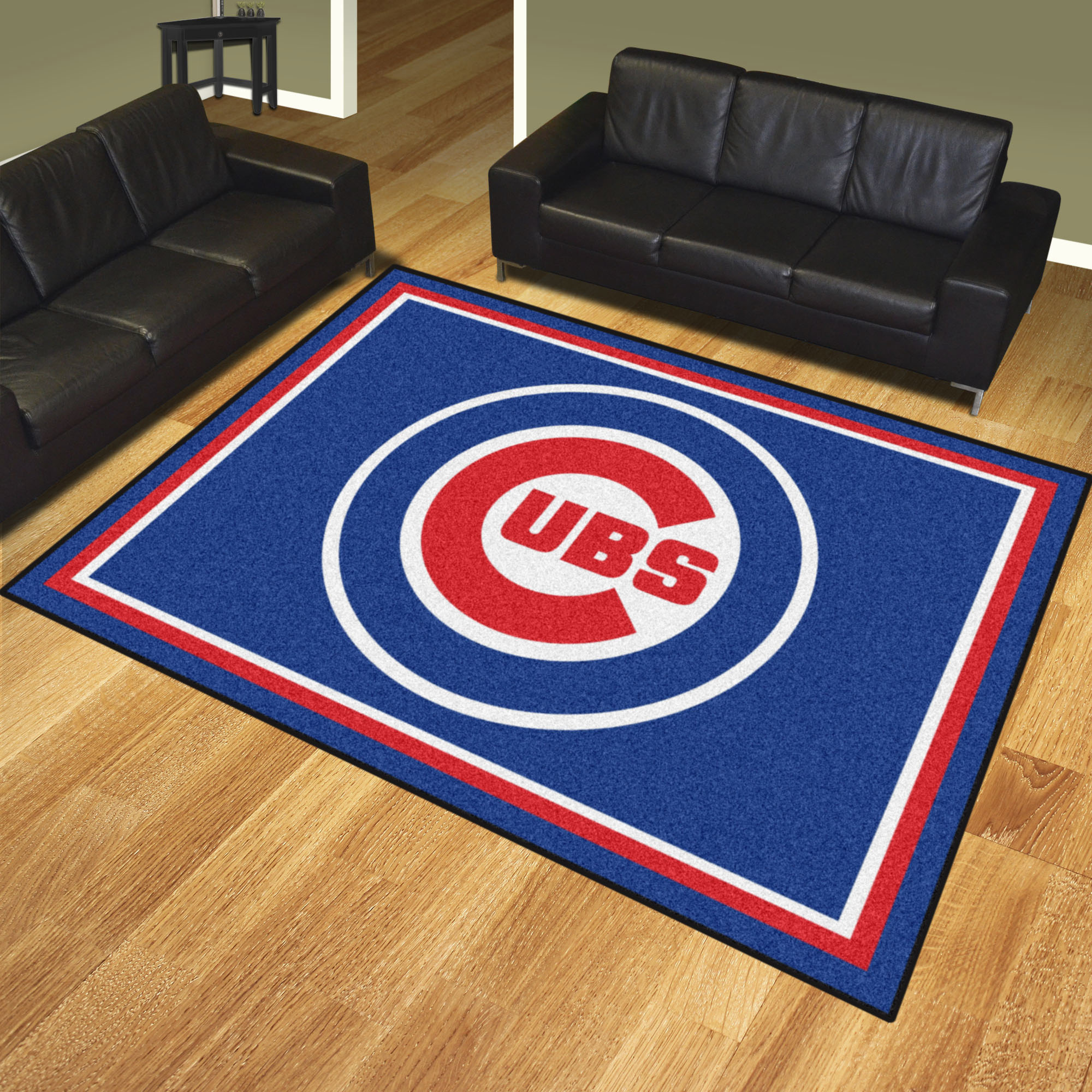 Chicago Cubs Area Rug – 8 x 10 Nylon (Field & Logo: Logo or Mascot)