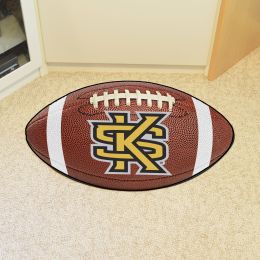 Kennesaw State University Ball Shaped Area Rugs (Ball Shaped Area Rugs: Football)