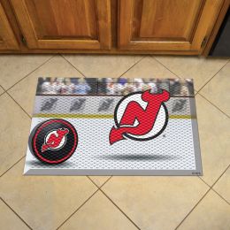 Devils Scrapper Doormat - 19" x 30" Rubber (Camo or Rink Design: Rink & Logo)