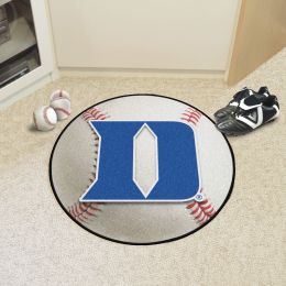 Duke "D" Logo Ball Shaped Area Rugs (Ball Shaped Area Rugs: Baseball)