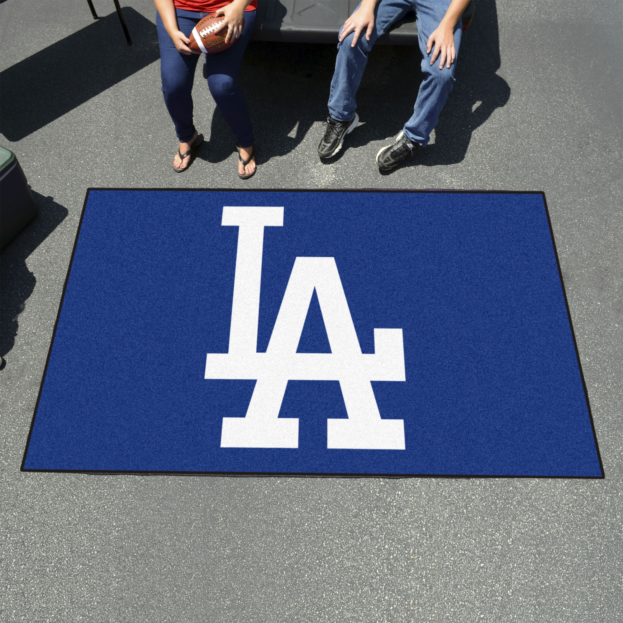 Los Angeles Dodgers Outdoor Ulti-Mat - 60 x 96 (Field & Logo: Field & Logo)