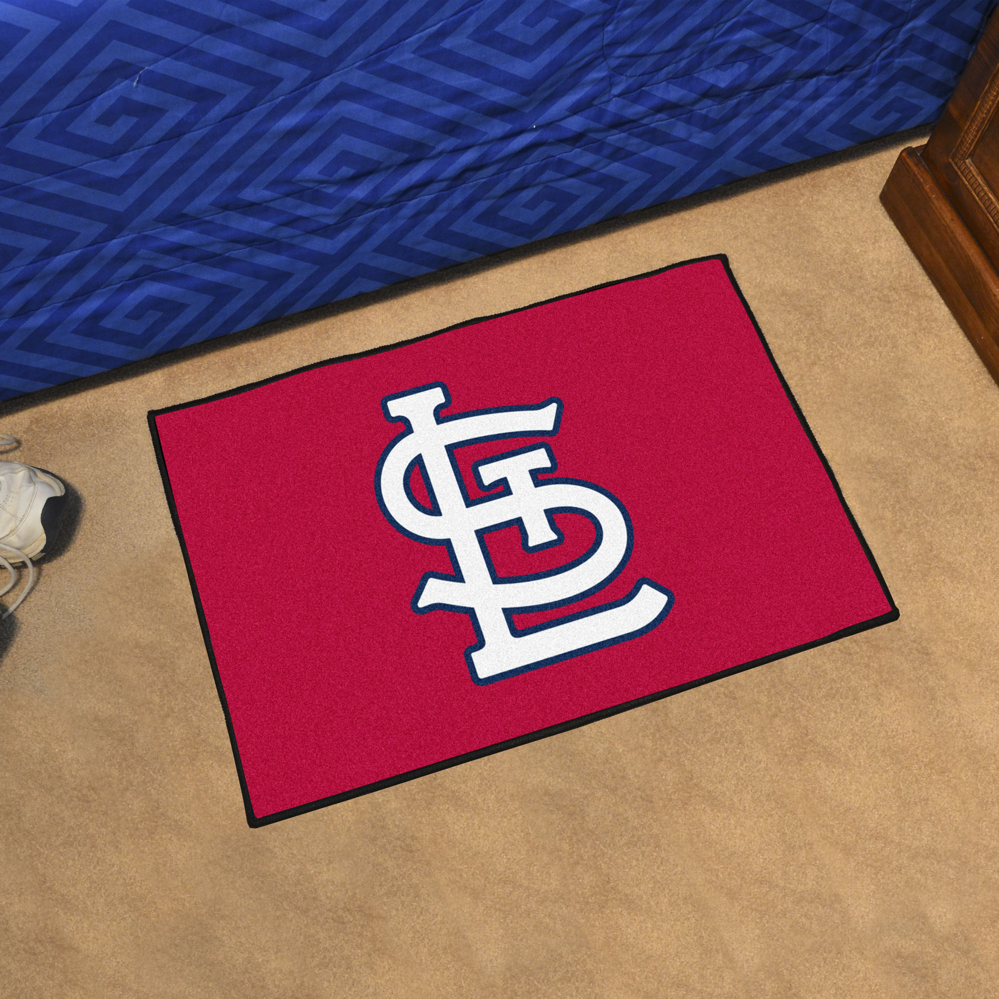 St. Louis Cardinals Starter Doormat â€“ 19 x 30 (Field & Logo: Field & Logo)