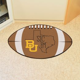 Baylor University Ball Shaped Area Rugs (Ball Shaped Area Rugs: Southern Style Football)