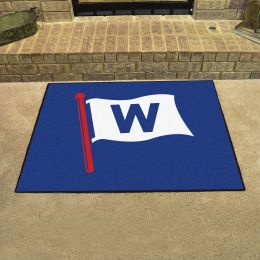 Chicago Cub All Star Area Mat â€“ 34 x 44.5 (Field & Logo: Field & Logo)