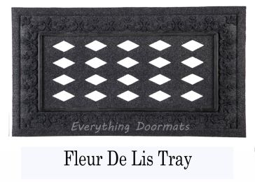 Sassafras Switch Mat Insert Trays - 18" x 30" (Sassafras Tray: Fleur De LIs Embossed Tray)