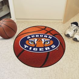 Auburn Tigers Logo Ball Shaped Area Rugs (Ball Shaped Area Rugs: Basketball)