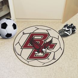 Boston College Ball-Shaped Area Rugs (Ball Shaped Area Rugs: Soccer Ball)