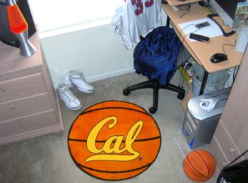 California UC Berkeley Ball-Shaped Area Rugs (Ball Shaped Area Rugs: Basketball)