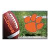 Clemson University Scrapper Doormat - 19" x 30" Rubber