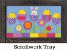 Indoor & Outdoor MatMates Doormat - Easter Garden