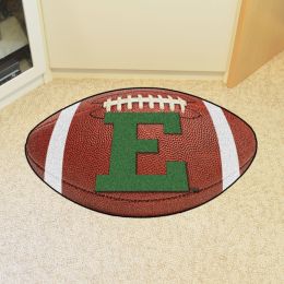 Eastern Michigan University Ball Shaped Area Rugs (Ball Shaped Area Rugs: Football)