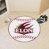 Elon University Ball Shaped Area Rugs