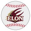 Elon University Ball Shaped Area Rugs