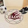 Elon University Ball Shaped Area Rugs