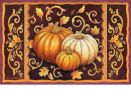Indoor & Outdoor Insert Doormat - Fall Pumpkin