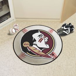 Florida State Seminole Ball-Shaped Area Rugs (Ball Shaped Area Rugs: Baseball)