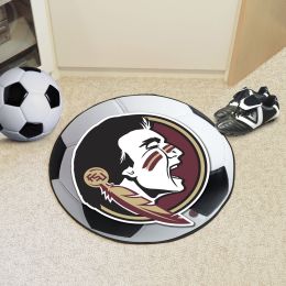 Florida State Seminole Ball-Shaped Area Rugs (Ball Shaped Area Rugs: Soccer Ball)