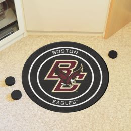 Boston College Ball-Shaped Area Rugs (Ball Shaped Area Rugs: Hockey Puck)