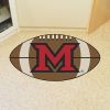 Miami of Ohio University Ball Shaped Area rugs