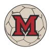 Miami of Ohio University Ball Shaped Area rugs