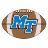 Middle Tennessee State University Ball Shaped Area Rugs