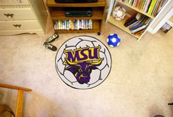 Minnesota State University Mankato Ball Shaped Area Rugs (Ball Shaped Area Rugs: Soccer Ball)