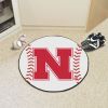 University of Nebraska Cornhuskers Ball Shaped Area Rugs