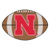 University of Nebraska Cornhuskers Ball Shaped Area Rugs