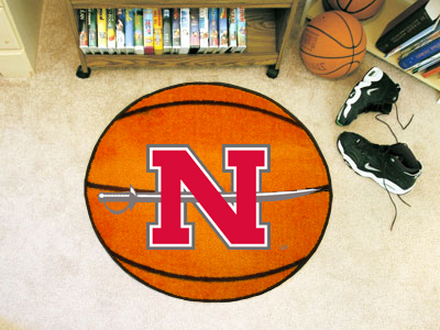 Nicholls State University Ball Shaped Area Rugs (Ball Shaped Area Rugs: Basketball)