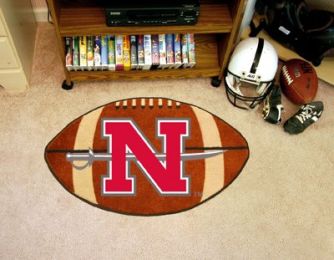 Nicholls State University Ball Shaped Area Rugs (Ball Shaped Area Rugs: Football)