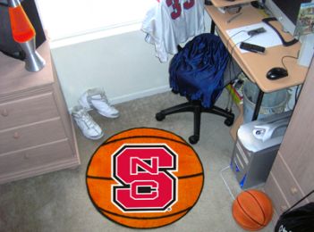 North Carolina State University Ball Shaped Area Rugs (Ball Shaped Area Rugs: Basketball)