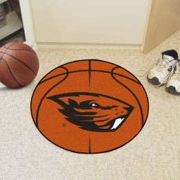 Oregon State University Ball Shaped Area rugs (Ball Shaped Area Rugs: Basketball)