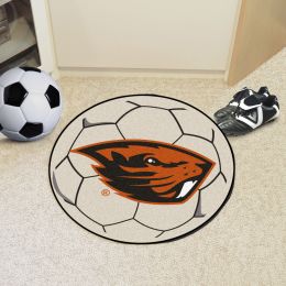 Oregon State University Ball Shaped Area rugs (Ball Shaped Area Rugs: Soccer Ball)