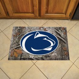 Pennsylvania State University Scrapper Doormat - 19" x 30" (Field & Logo: Camo & Logo)