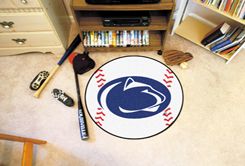 Pennsylvania State University Ball-Shaped Area Rugs (Ball Shaped Area Rugs: Baseball)