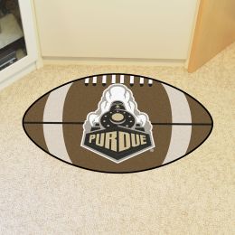 Purdue University Ball Shaped Area rugs (Ball Shaped Area Rugs: Football)