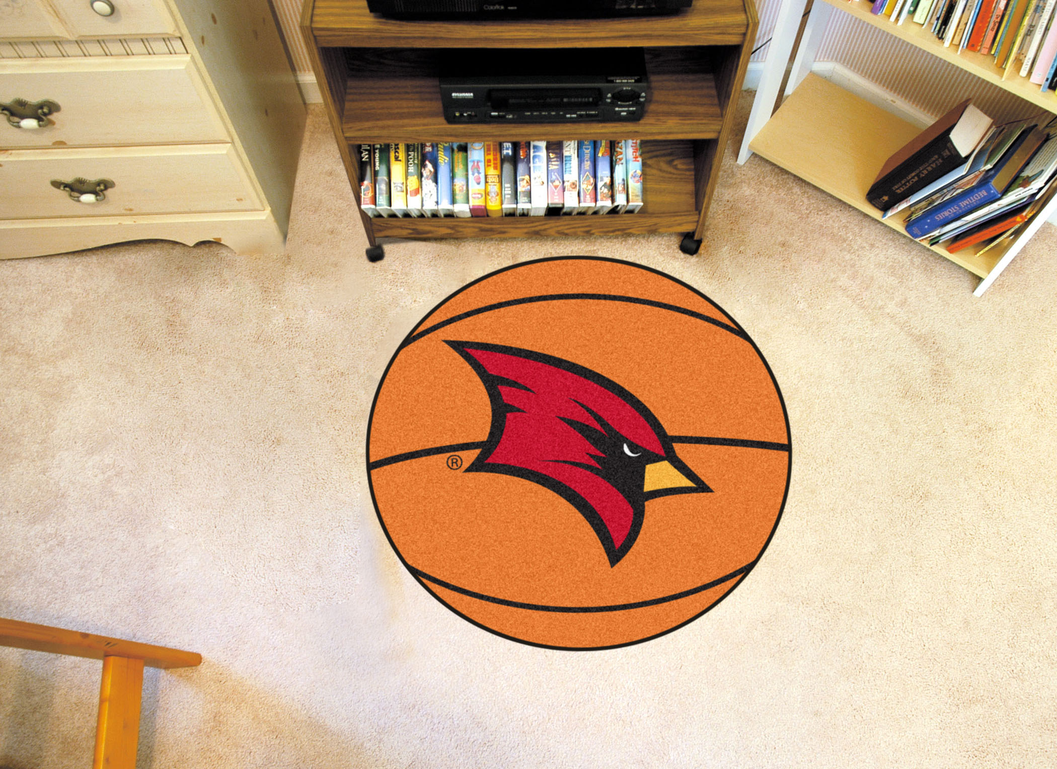 Saginaw Valley State Univ. Ball Shaped Area Rugs (Ball Shaped Area Rugs: Basketball)
